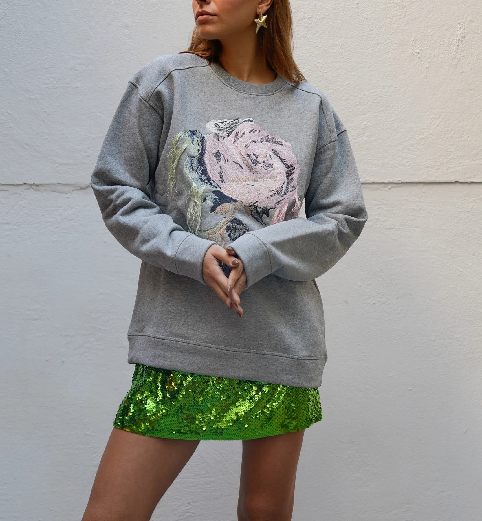 GANNI Heavy Drop Shoulder Sweatshirt