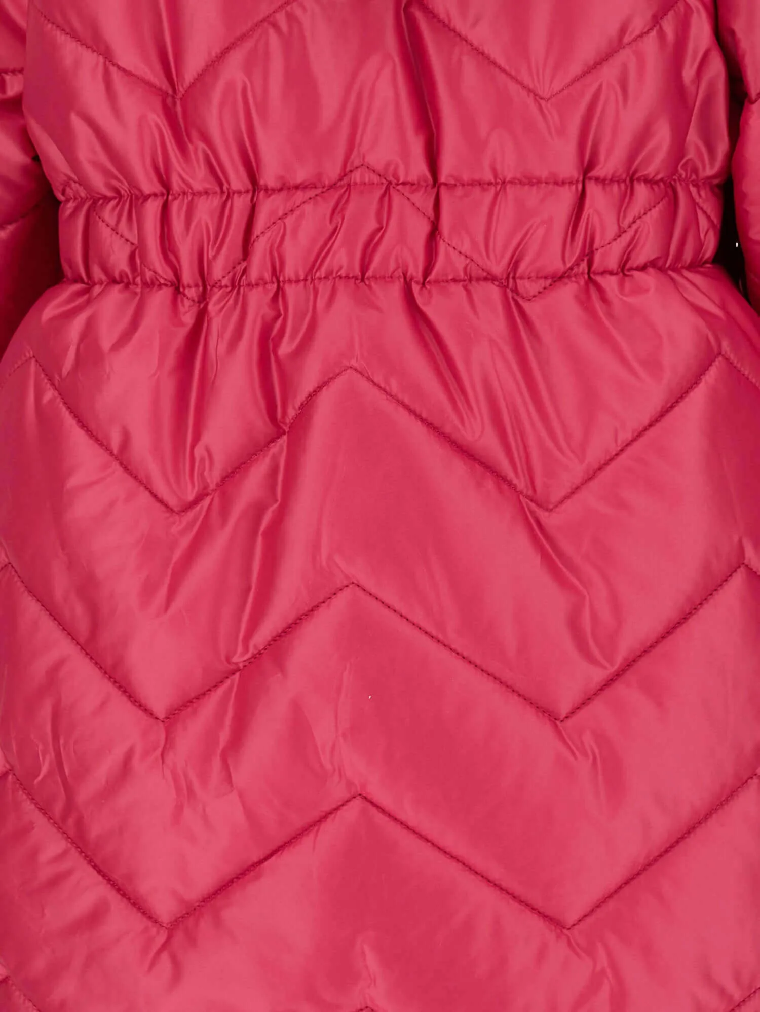 Girls Pink Quilted Jacket