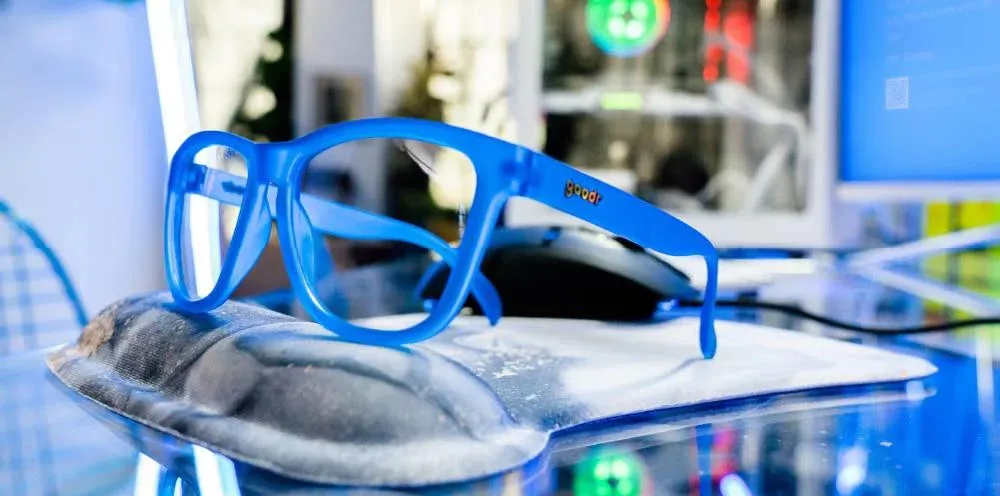 Goodr OG Active Sunglasses - Blue Shades Of Death