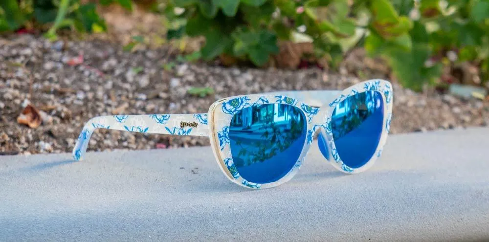 Goodr Runway Active Sunglasses - Freshly Picked Cerulean