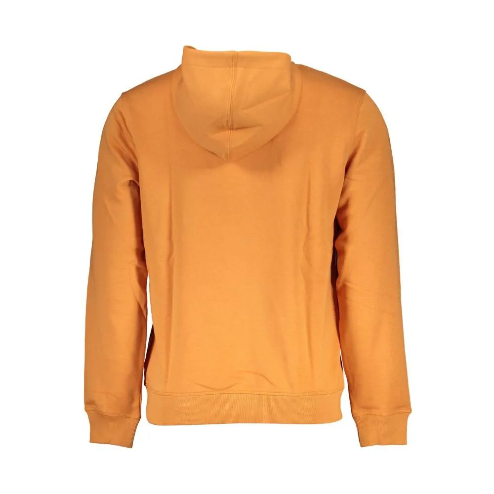 Guess Jeans Svelte Orange Hooded Sweatshirt