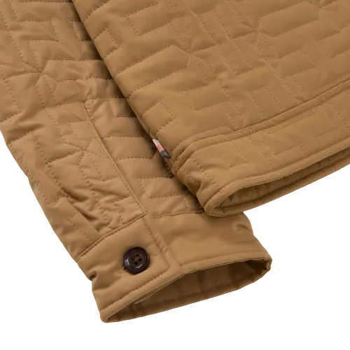 H QUILTED JACKET HTG230166-KHAKI