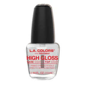 High Gloss Base Coat & Top Coat Treatment