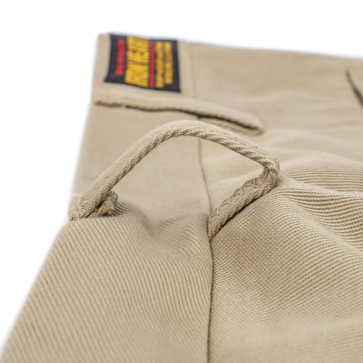 IH-730-KHA 12oz Heavy Cotton Regular Fit Chinos - Khaki