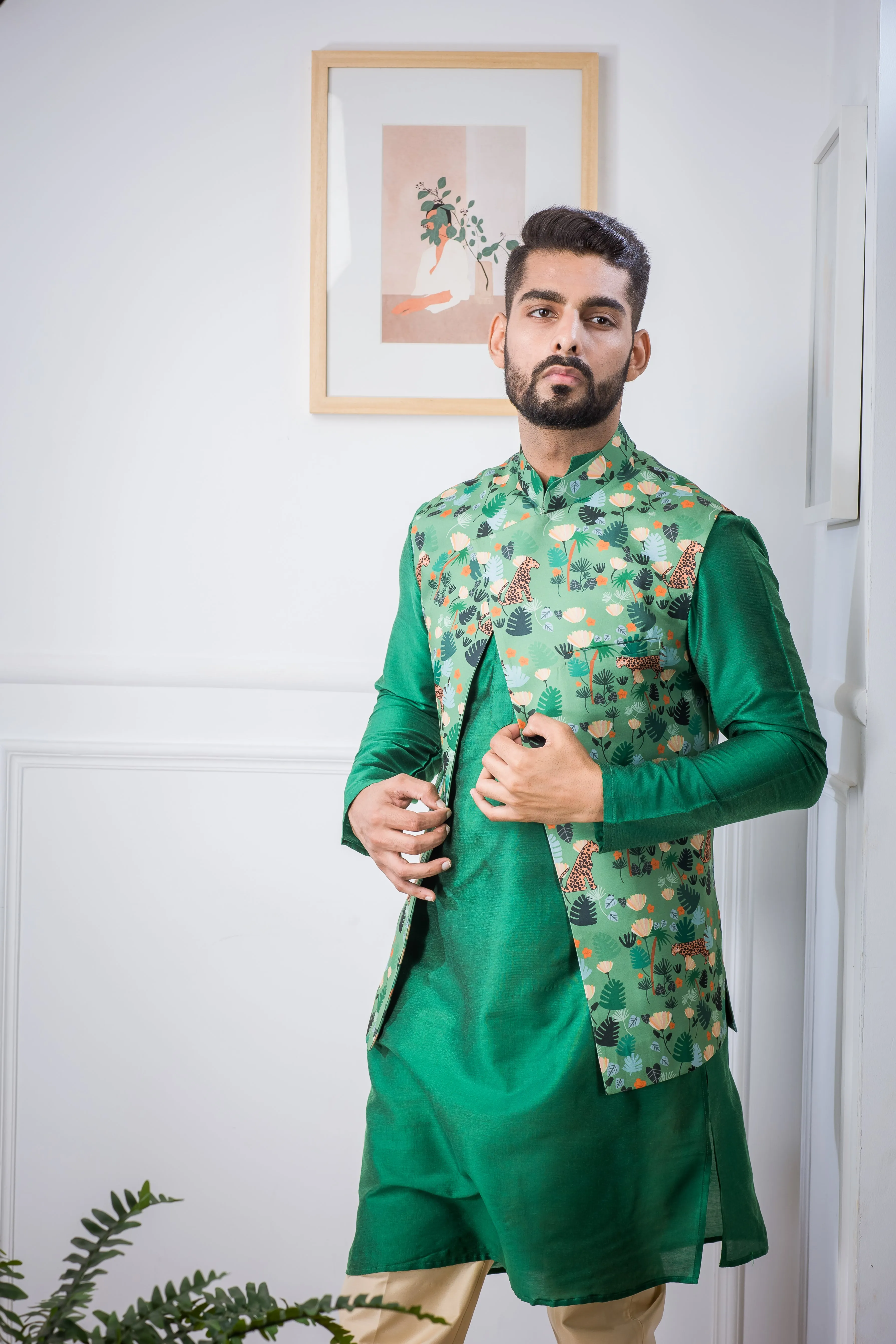 In the Jungle - Nehru Jacket