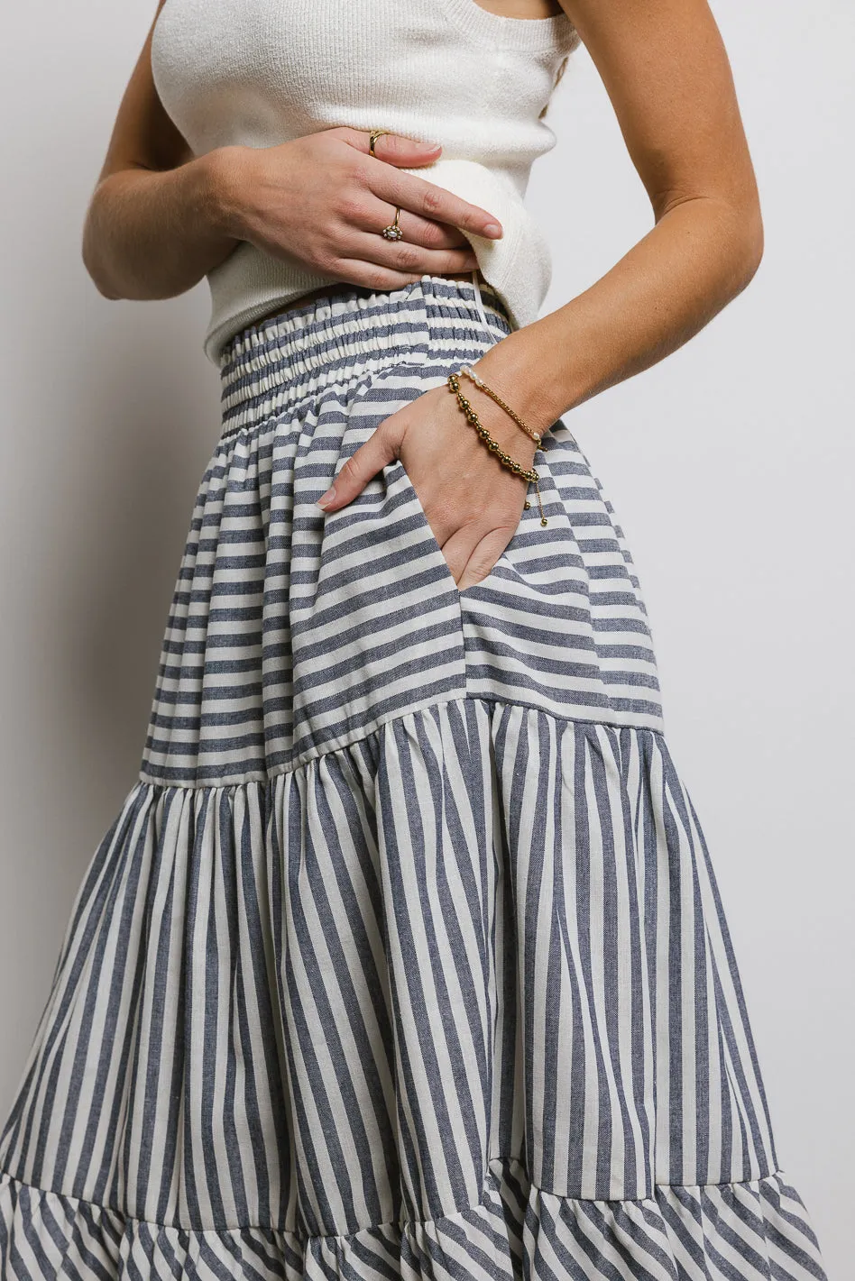 Ivy Striped Skirt