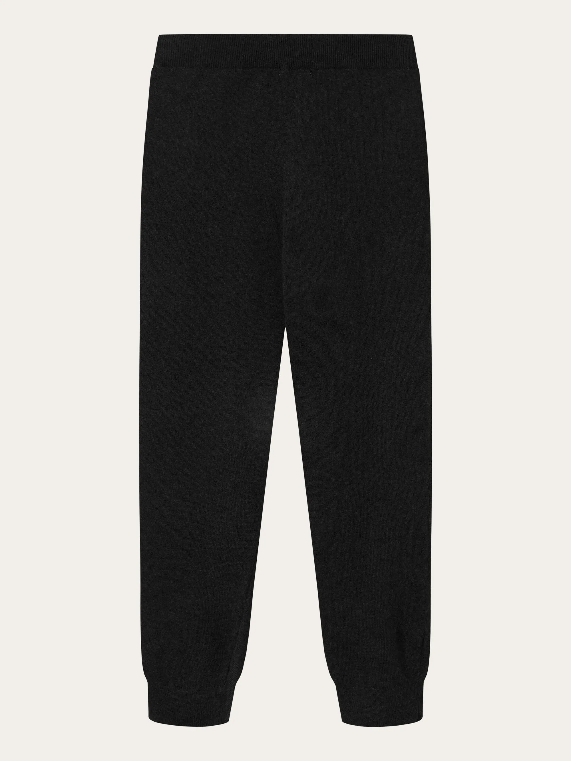 JADE hybrid knitted jog pants - Black Jet