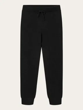 JADE hybrid knitted jog pants - Black Jet