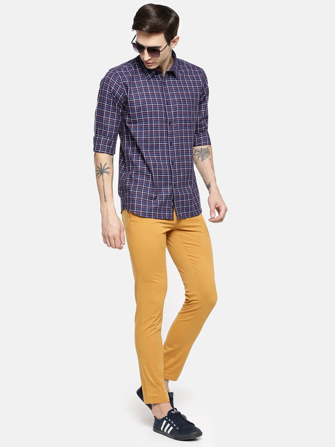 JDC Chinos Solid Trouser-Orange