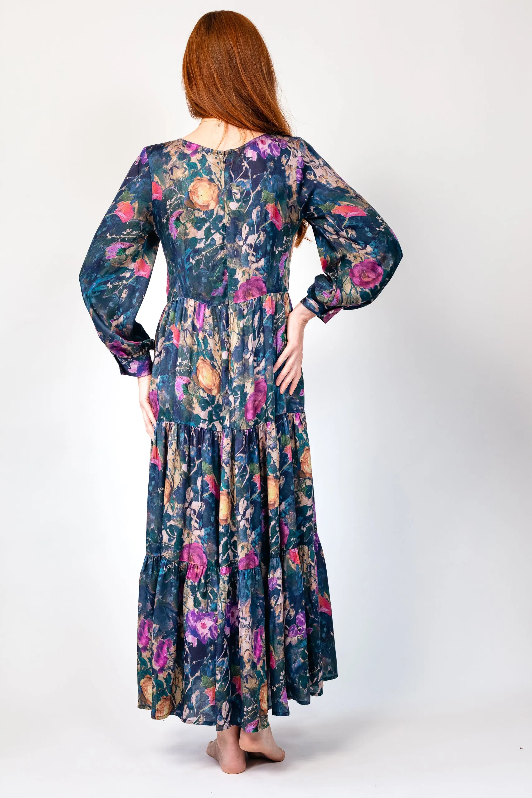 Juno Briar Rose Petal  Maxi Dress