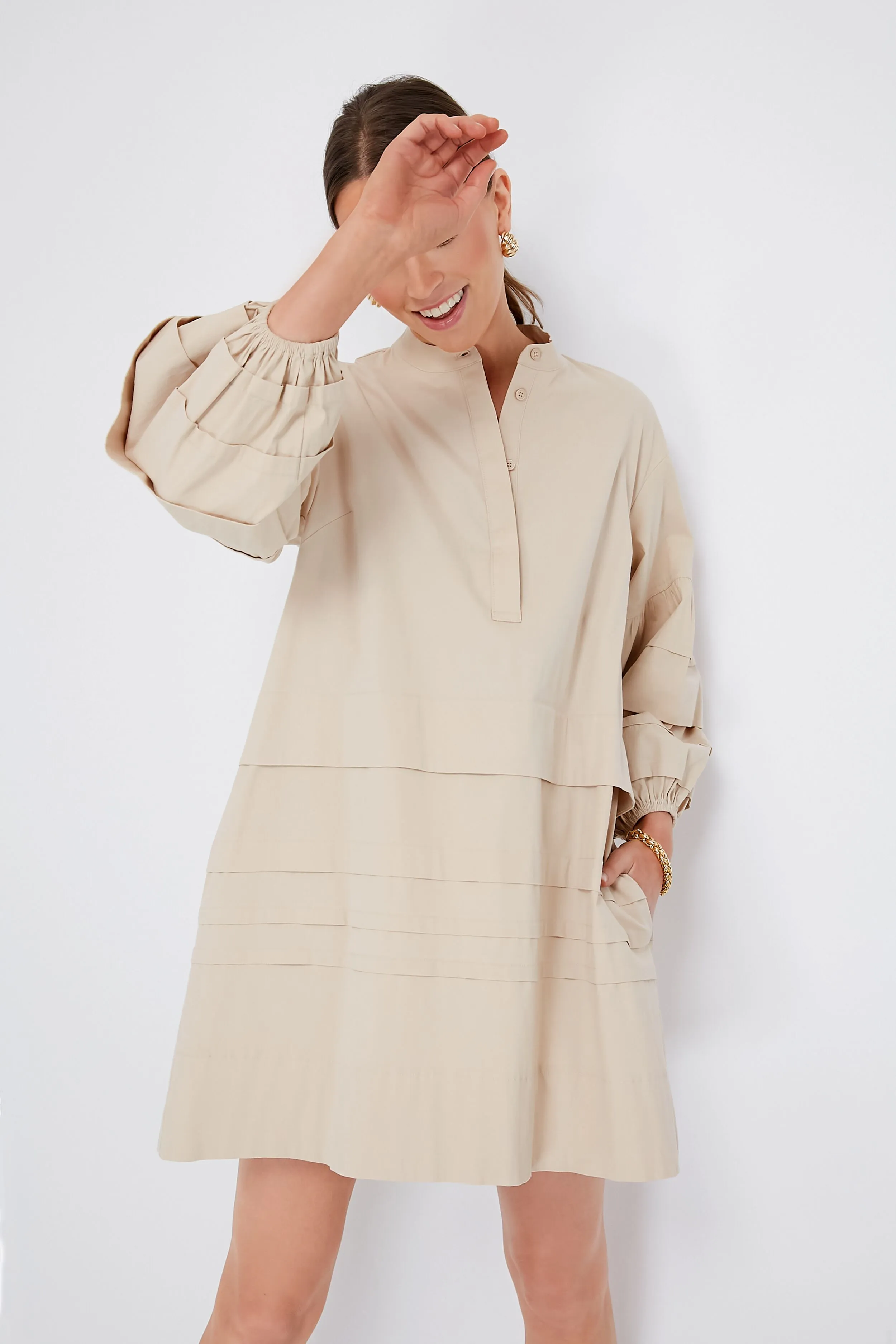 Khaki Chelsea Dress