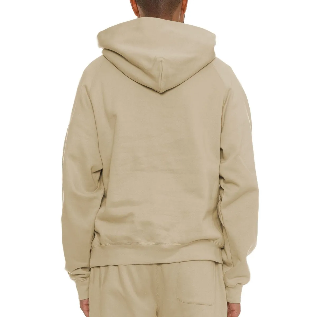 Khaki Pure Cotton Hoodie