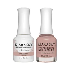 Kiara Sky Classic Gel & Polish Duo - #567 Rose Bon Bon