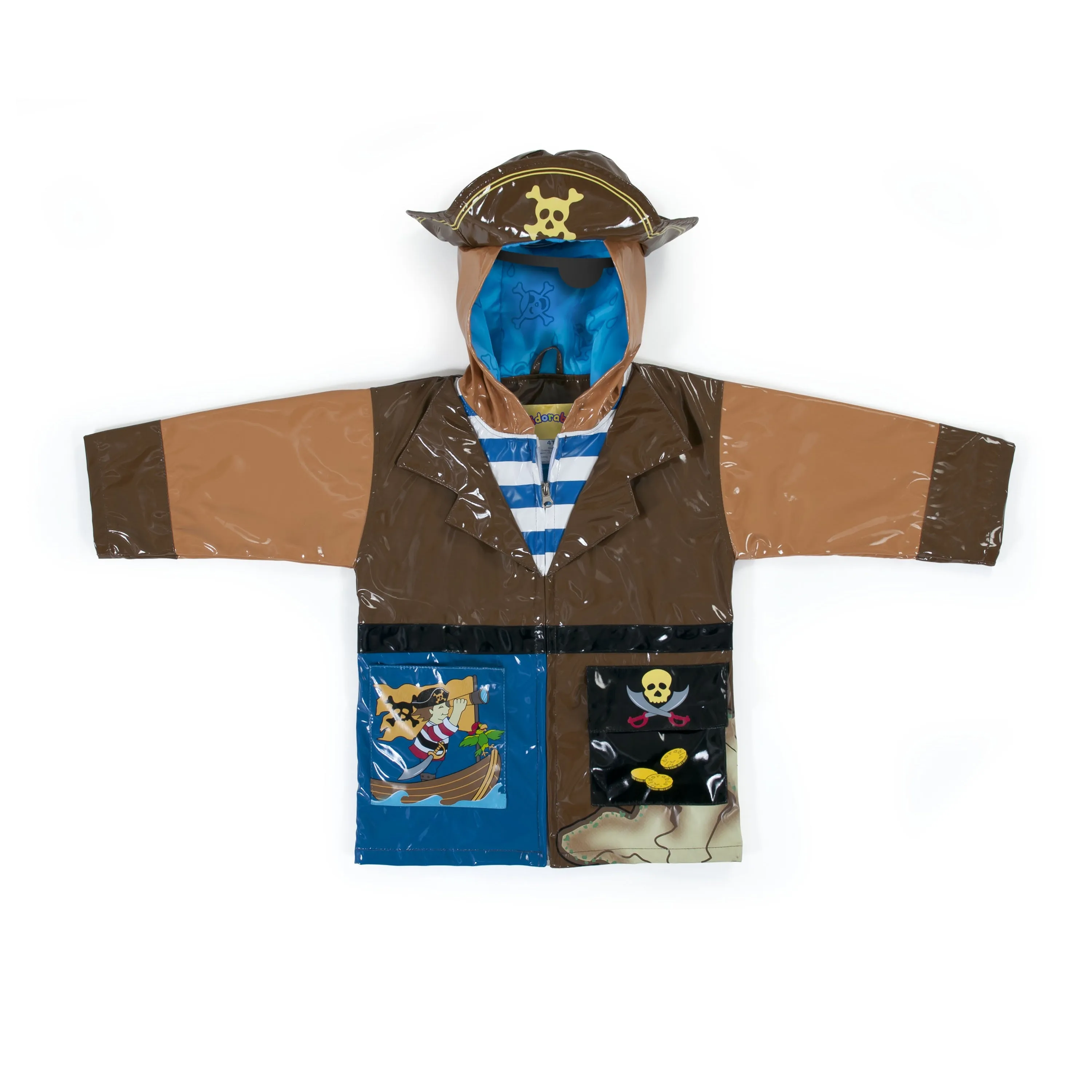 Kidorable Pirate Raincoat