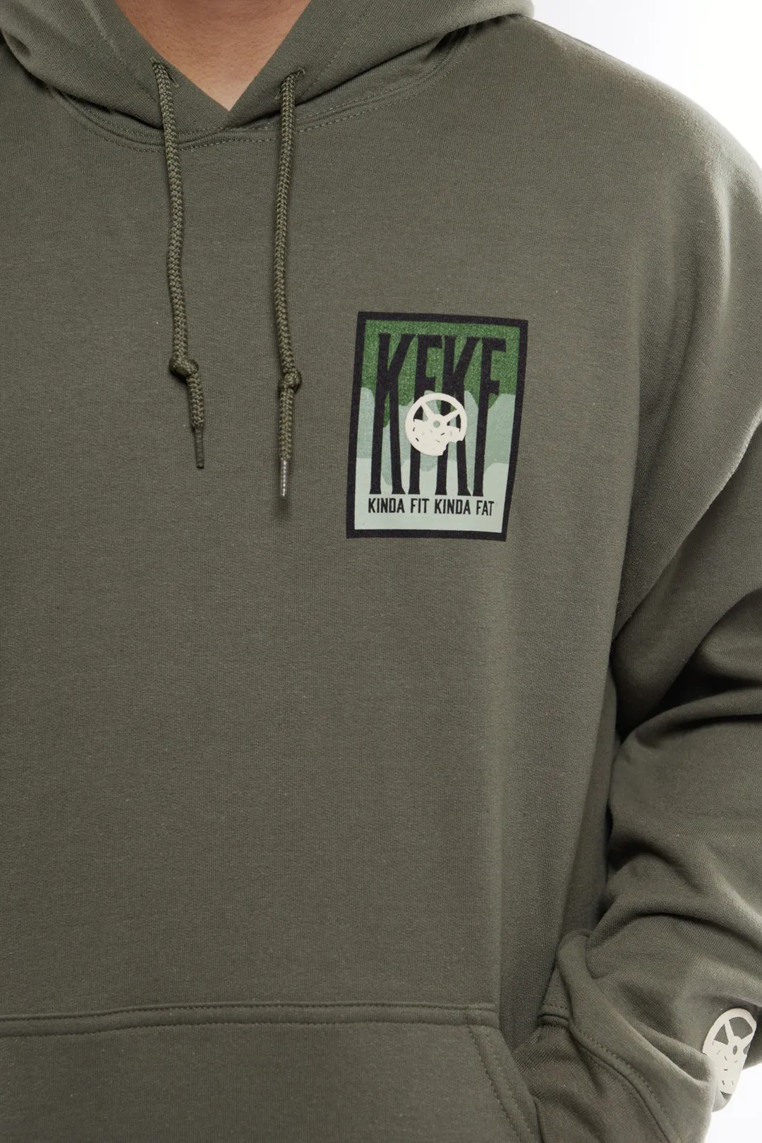 Kinda Fit Kinda Fat Iron Matcha Hoodie