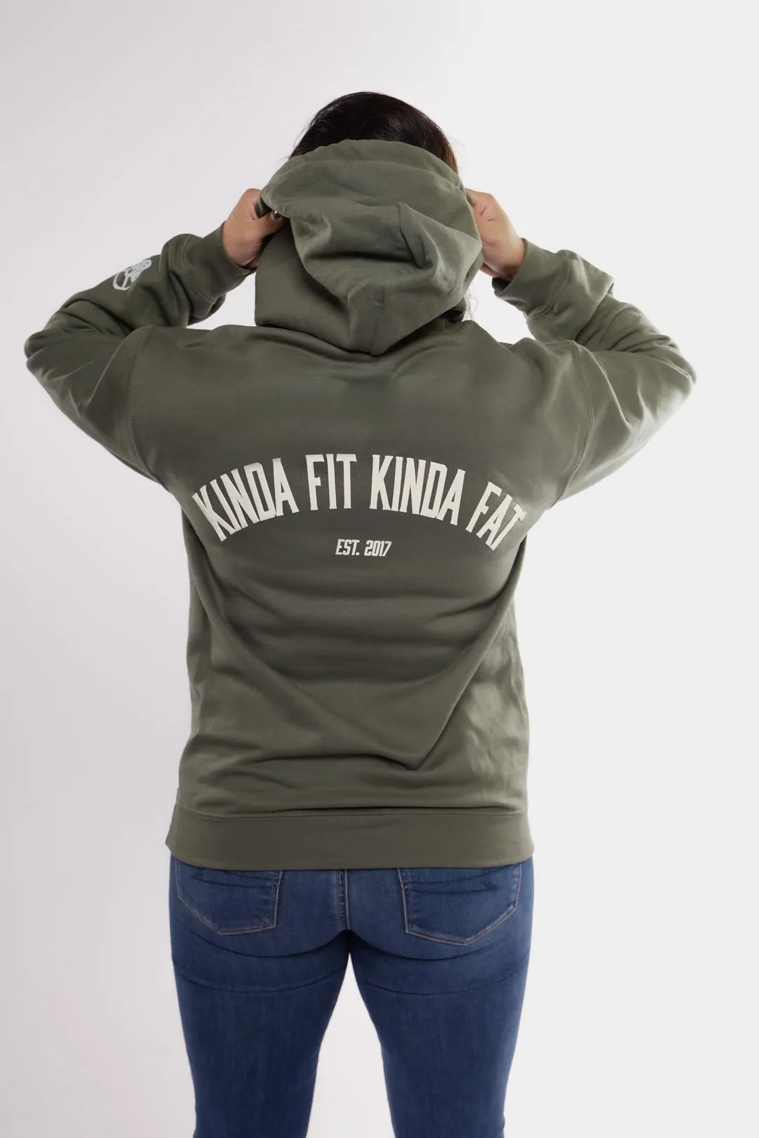 Kinda Fit Kinda Fat Iron Matcha Hoodie