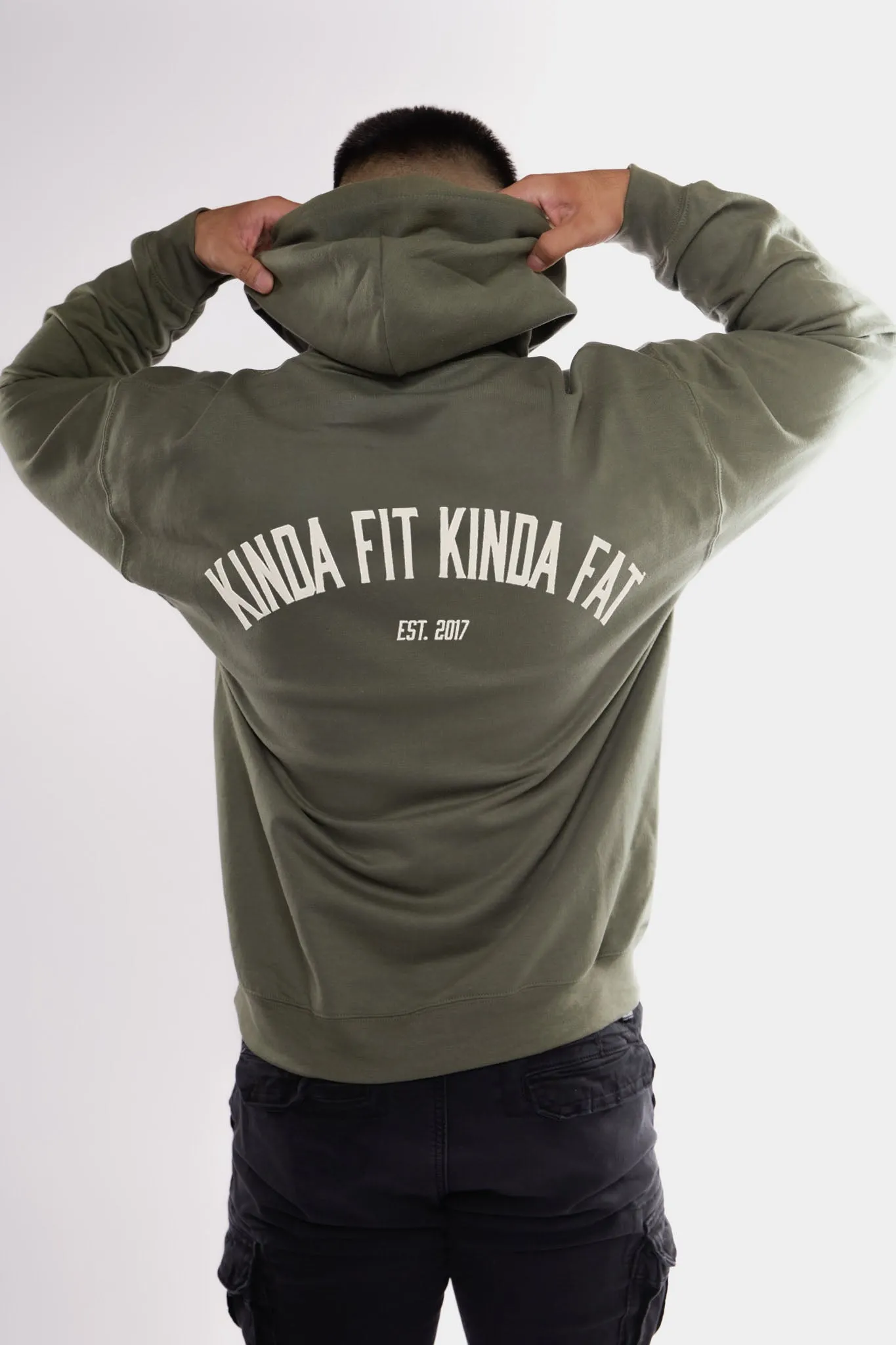 Kinda Fit Kinda Fat Iron Matcha Hoodie