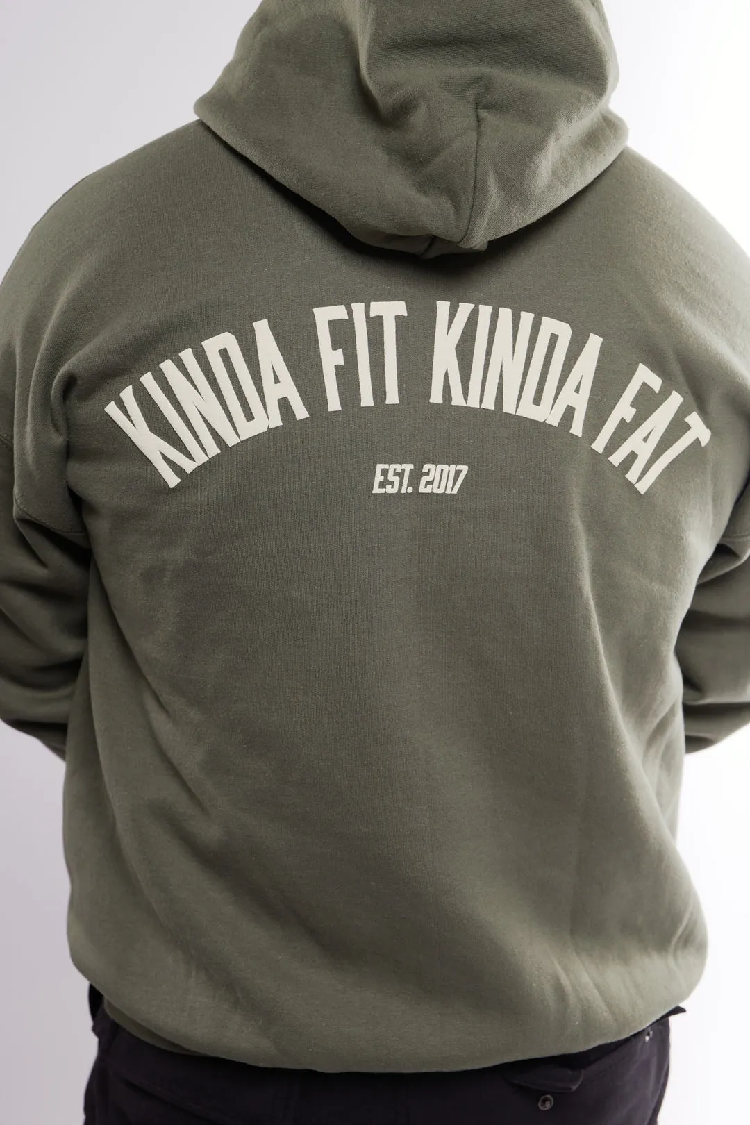 Kinda Fit Kinda Fat Iron Matcha Hoodie