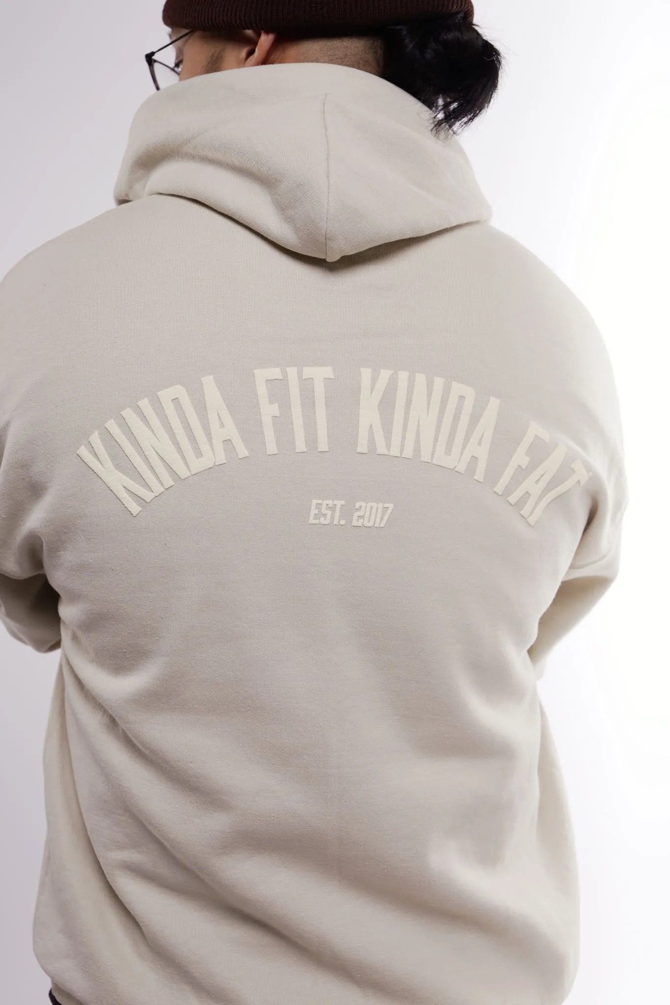 Kinda Fit Kinda Fat Lifting Latte Hoodie