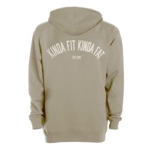 Kinda Fit Kinda Fat Lifting Latte Hoodie