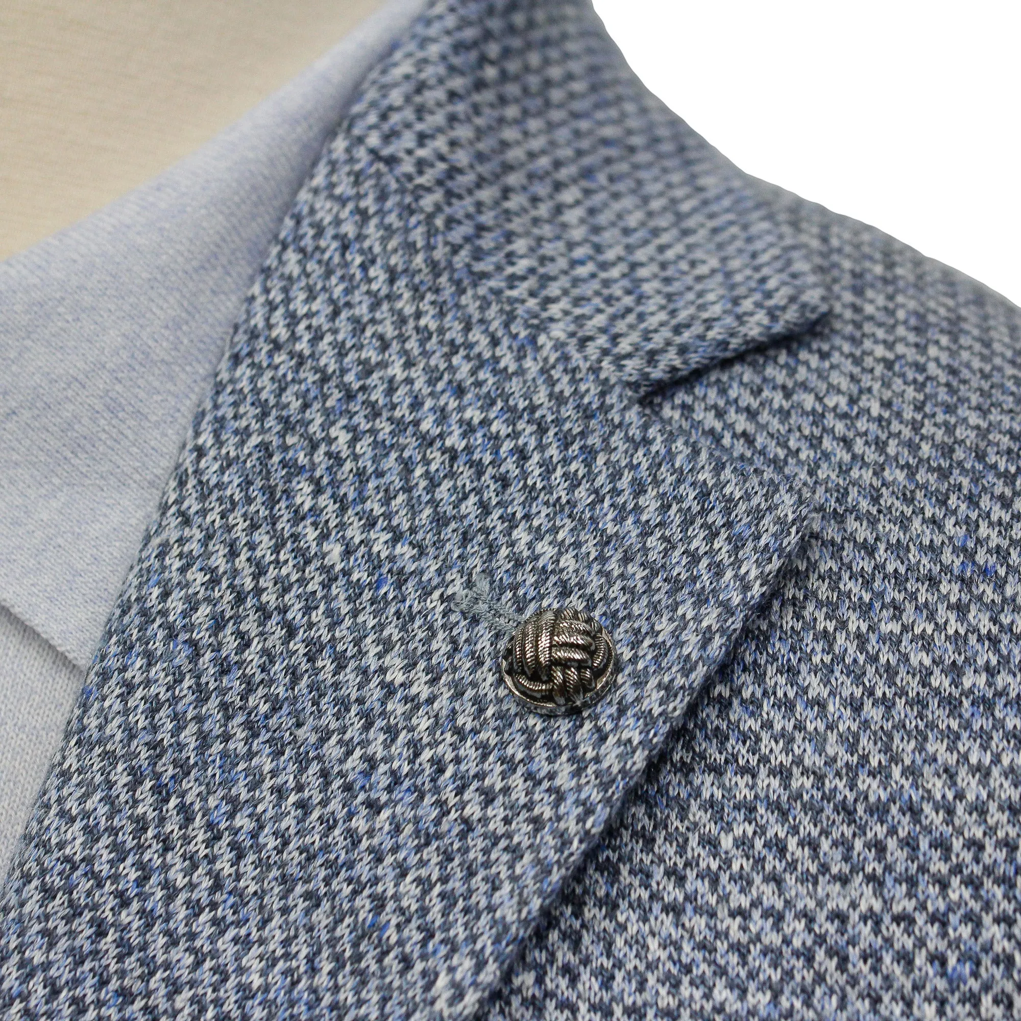 Light Blue Loro Piana Linen-Wool-Silk Hampton Contemporary Fit Sport Jacket - Jack Victor