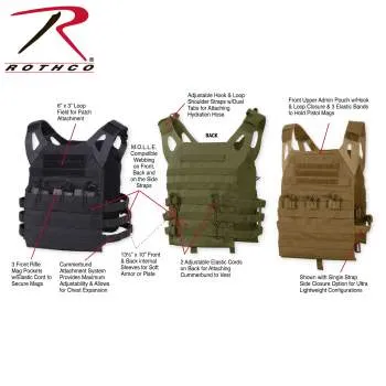 Lightweight Armor Plate Carrier Vest