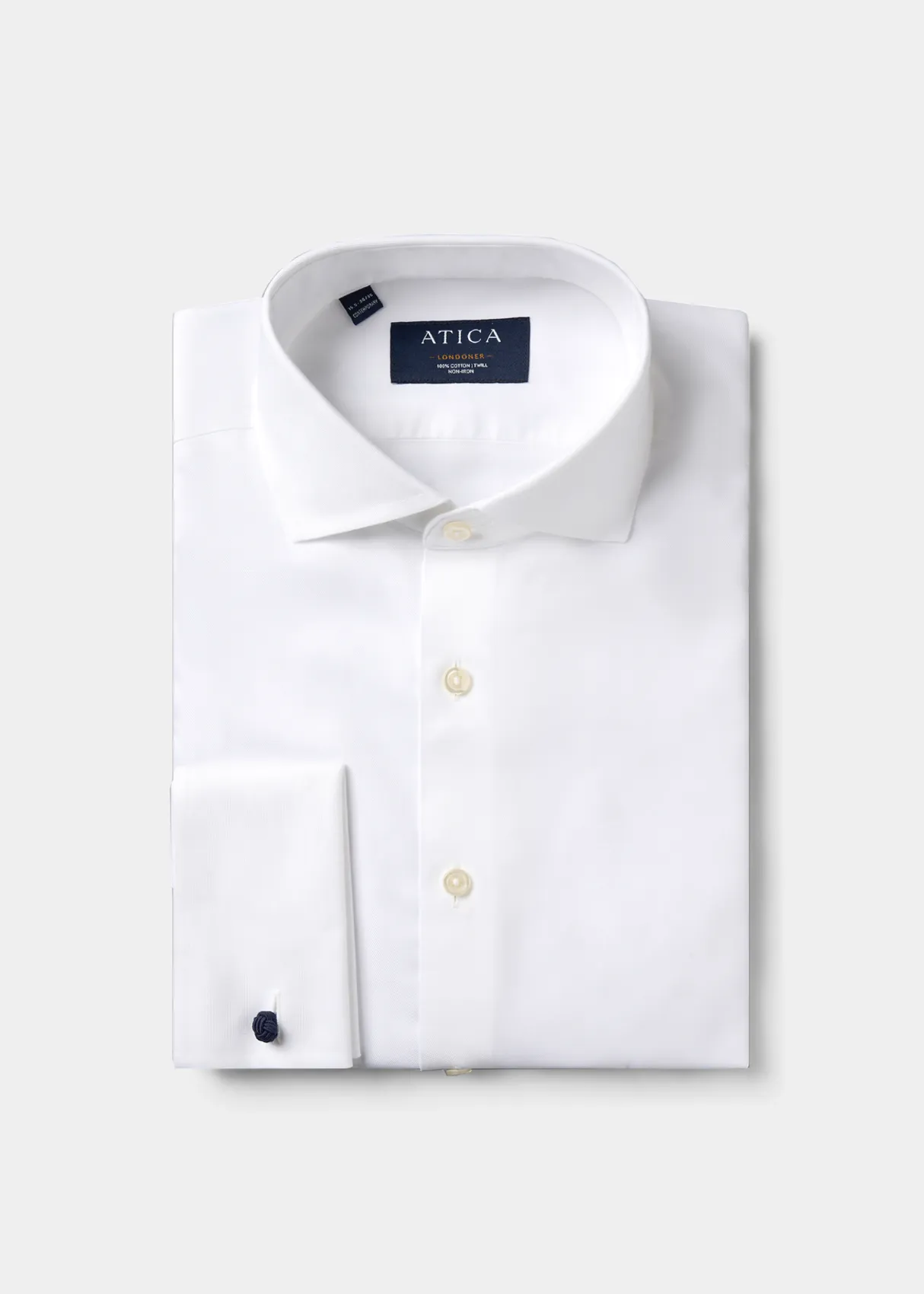 Londoner Re-Defined French Cuff White Shirt