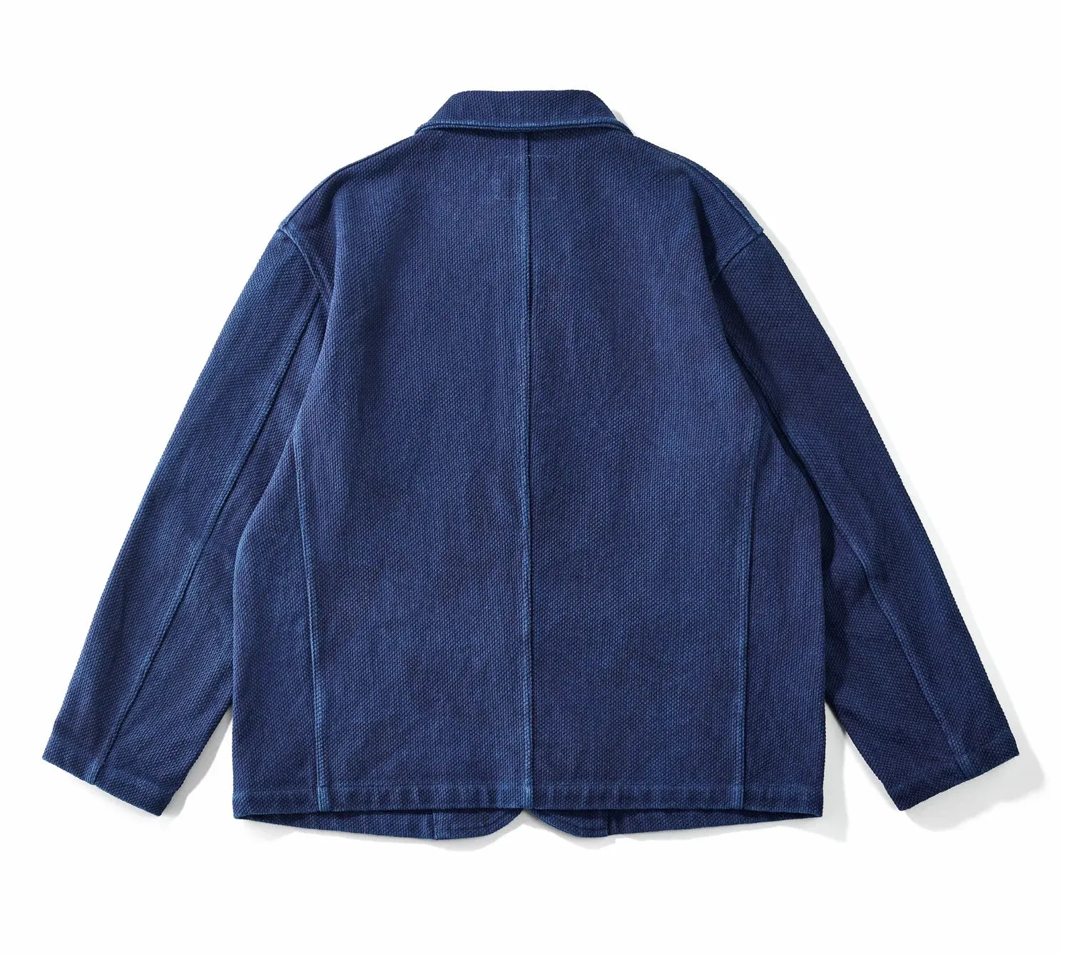 Men's Sashiko Jacket - Indigo Japan Style Workwear