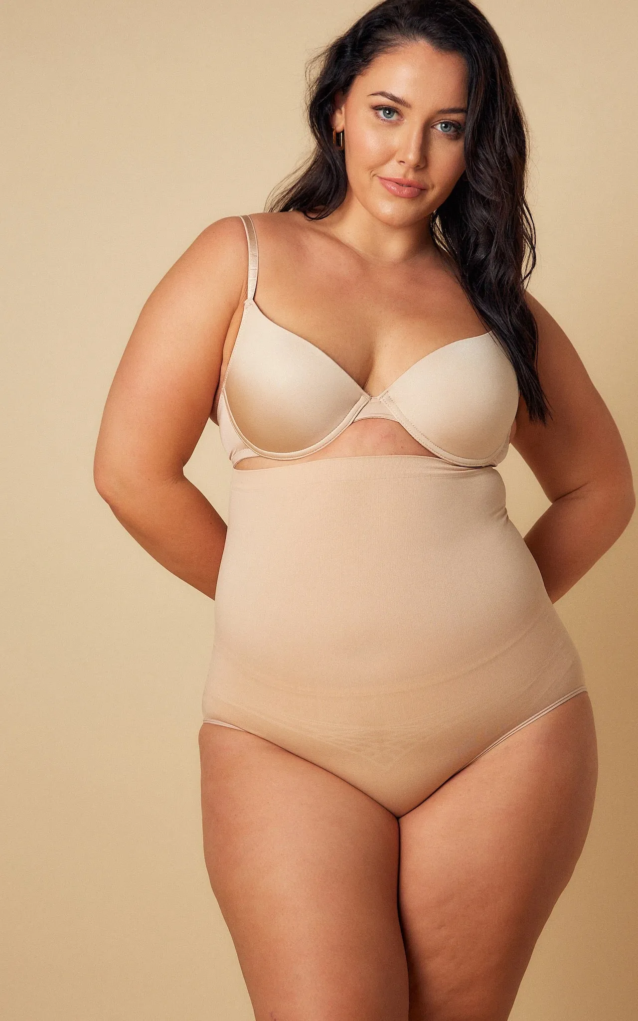 Mercury High Waisted Shapewear Briefs - Nude