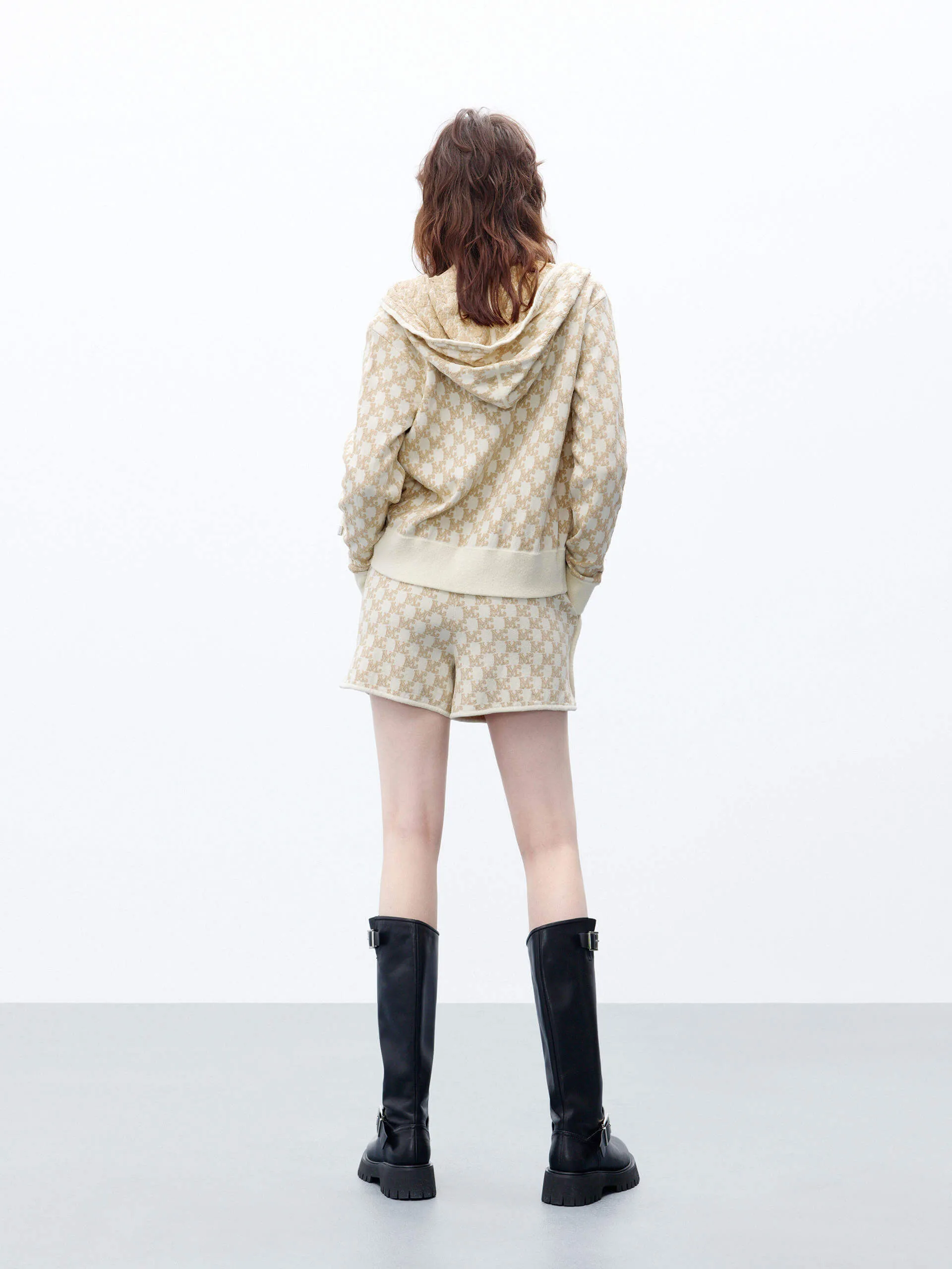 Monogram Jacquard Knit Cardigan