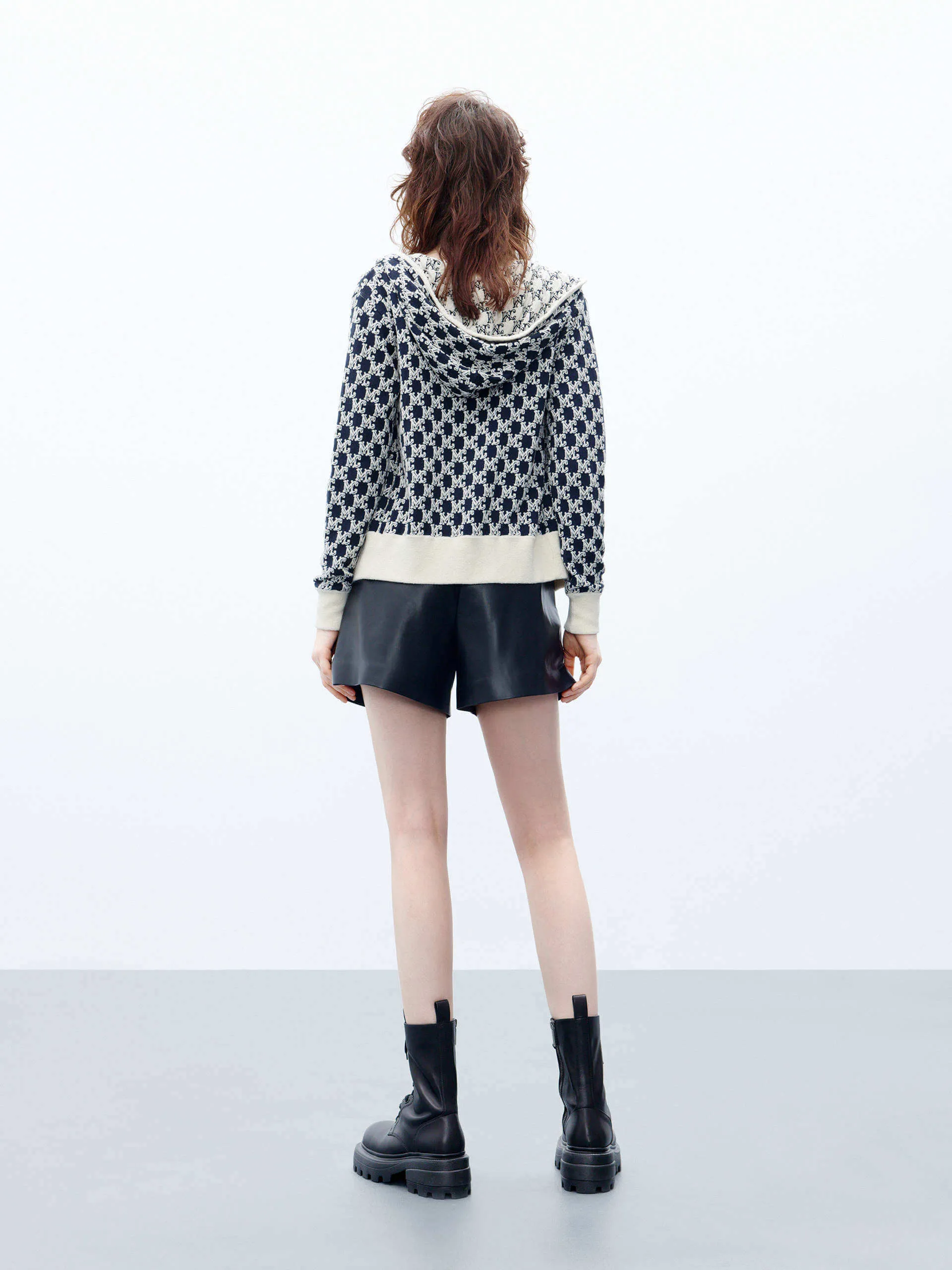 Monogram Jacquard Knit Cardigan