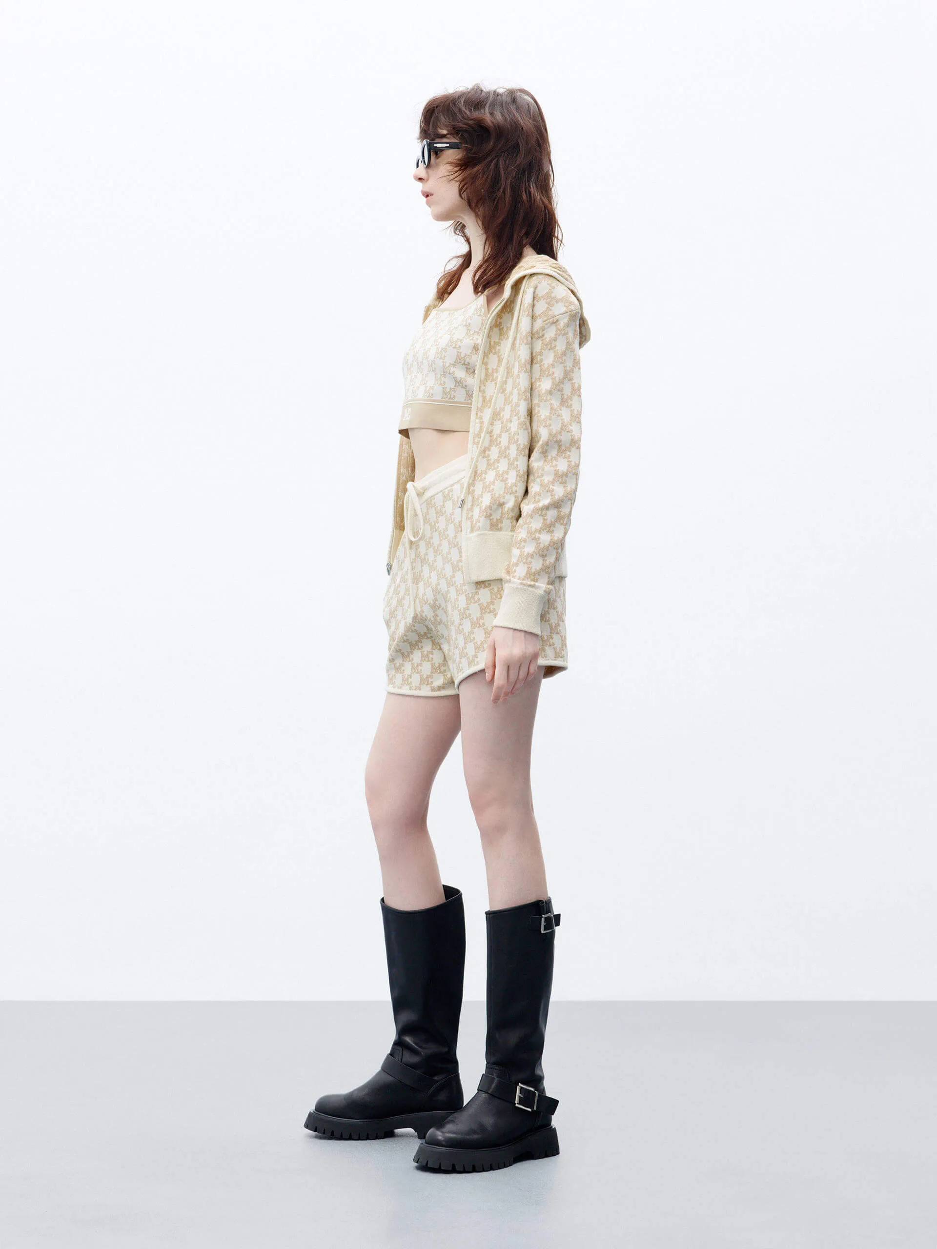 Monogram Jacquard Knit Cardigan