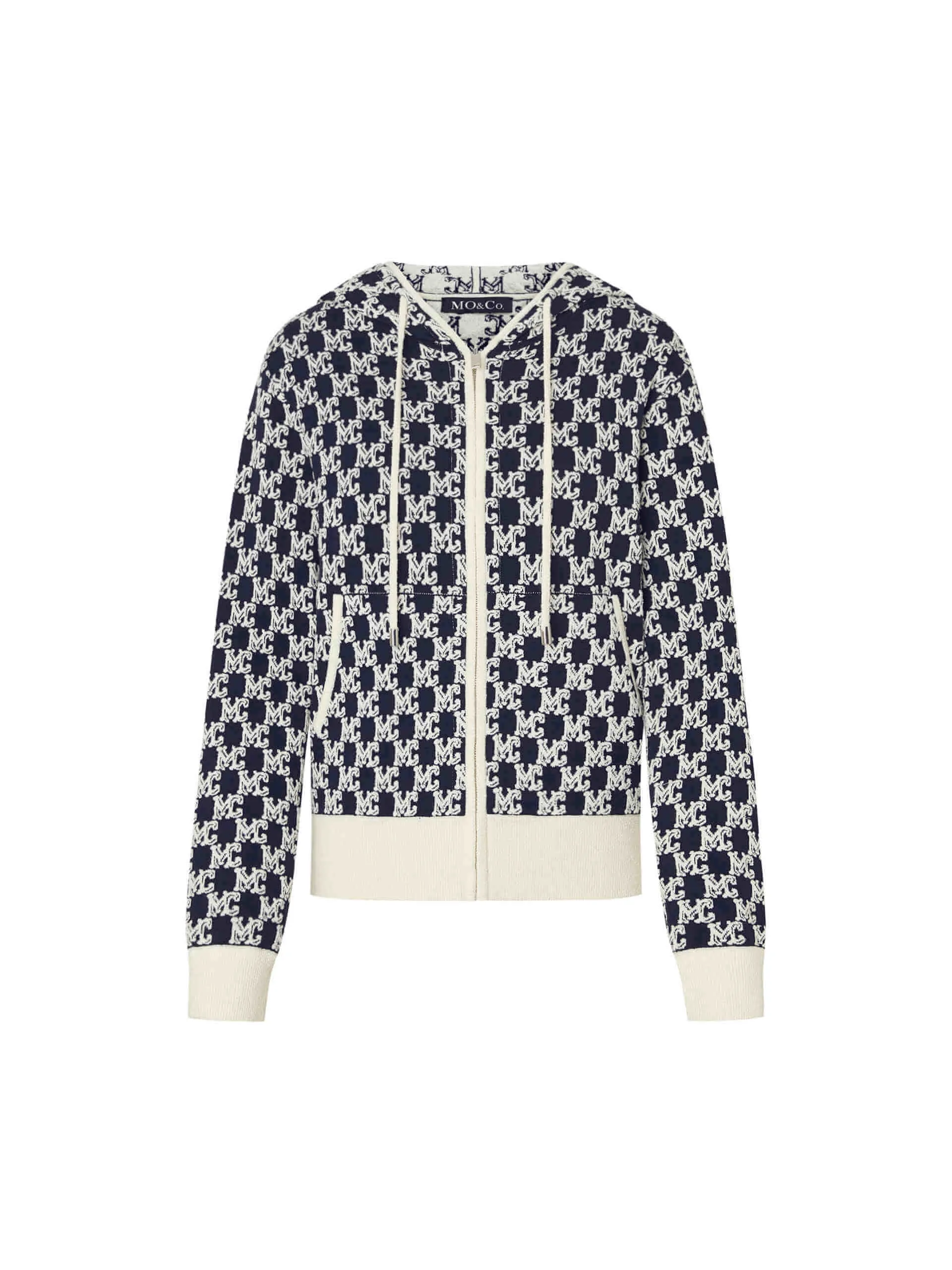 Monogram Jacquard Knit Cardigan