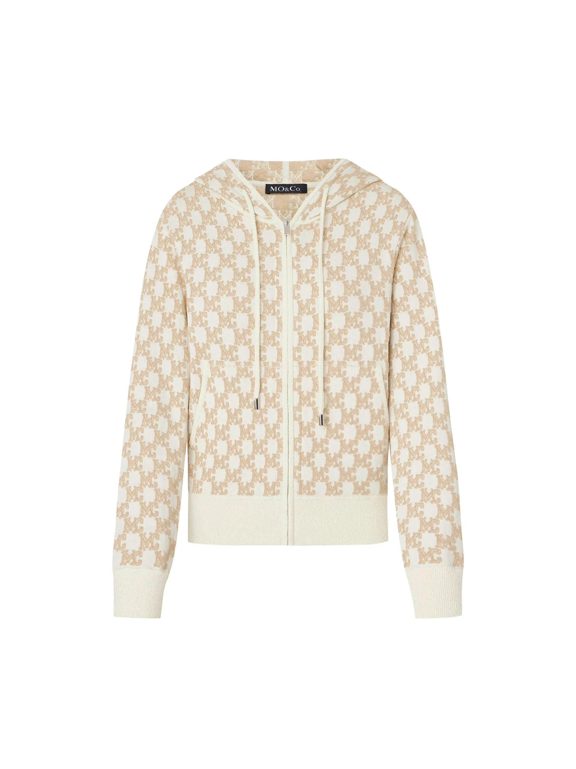 Monogram Jacquard Knit Cardigan