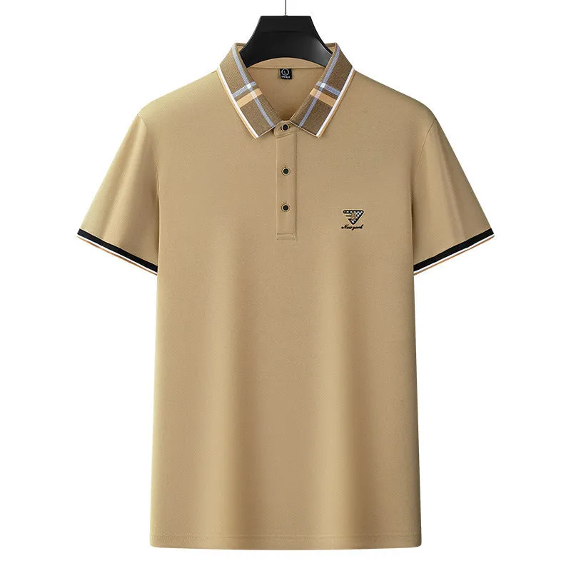 Mulberry Silk Polo Shirt