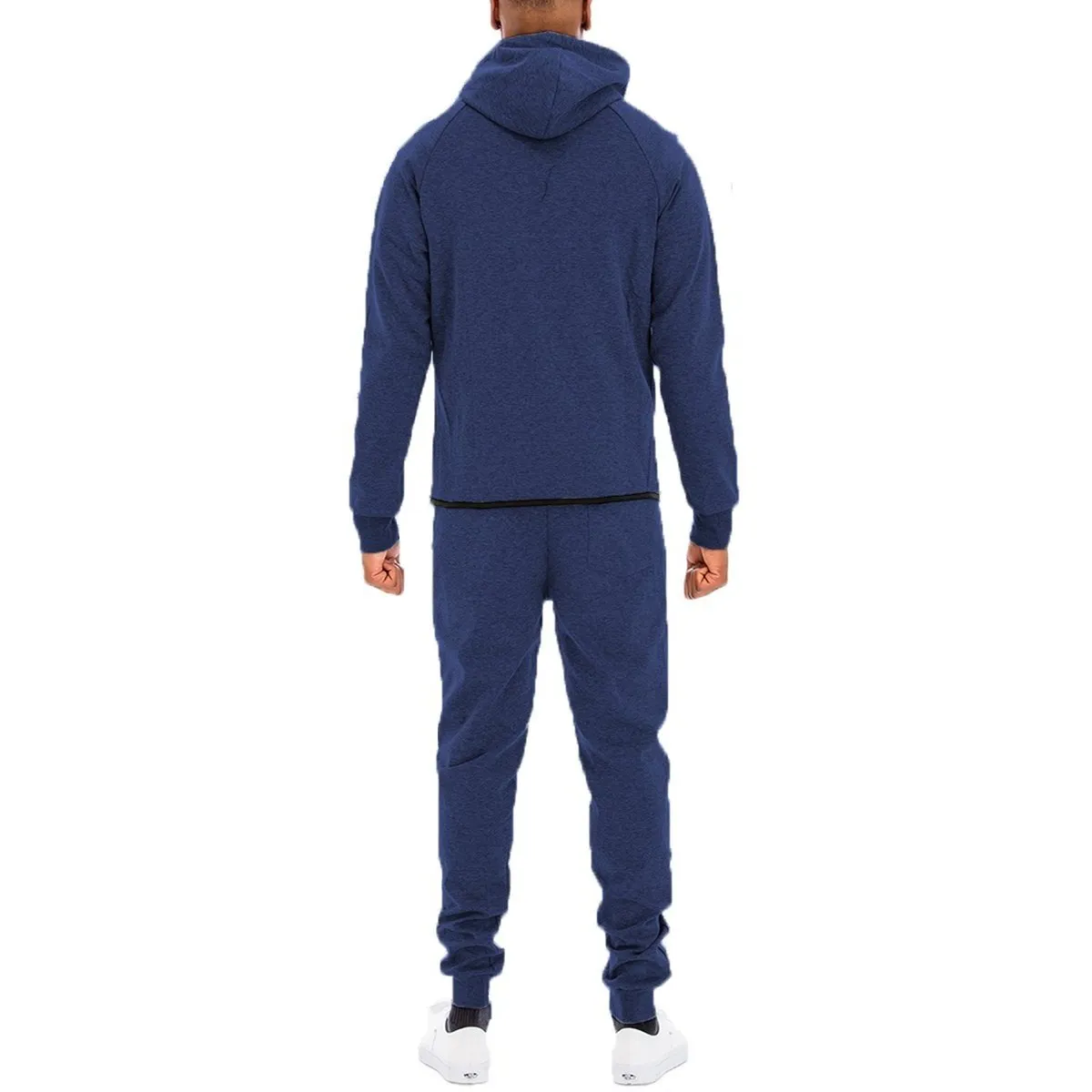 Navy Dynamic Solid Sweat Set