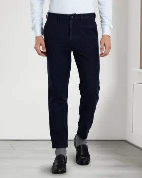 Navy Wool Chino