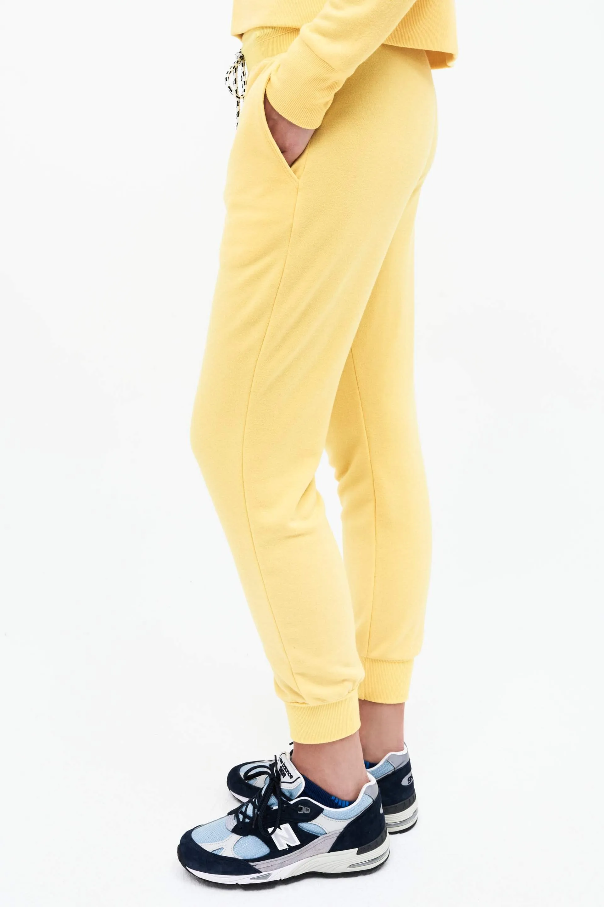 Norma Fleece Sweatpant, Sunshine