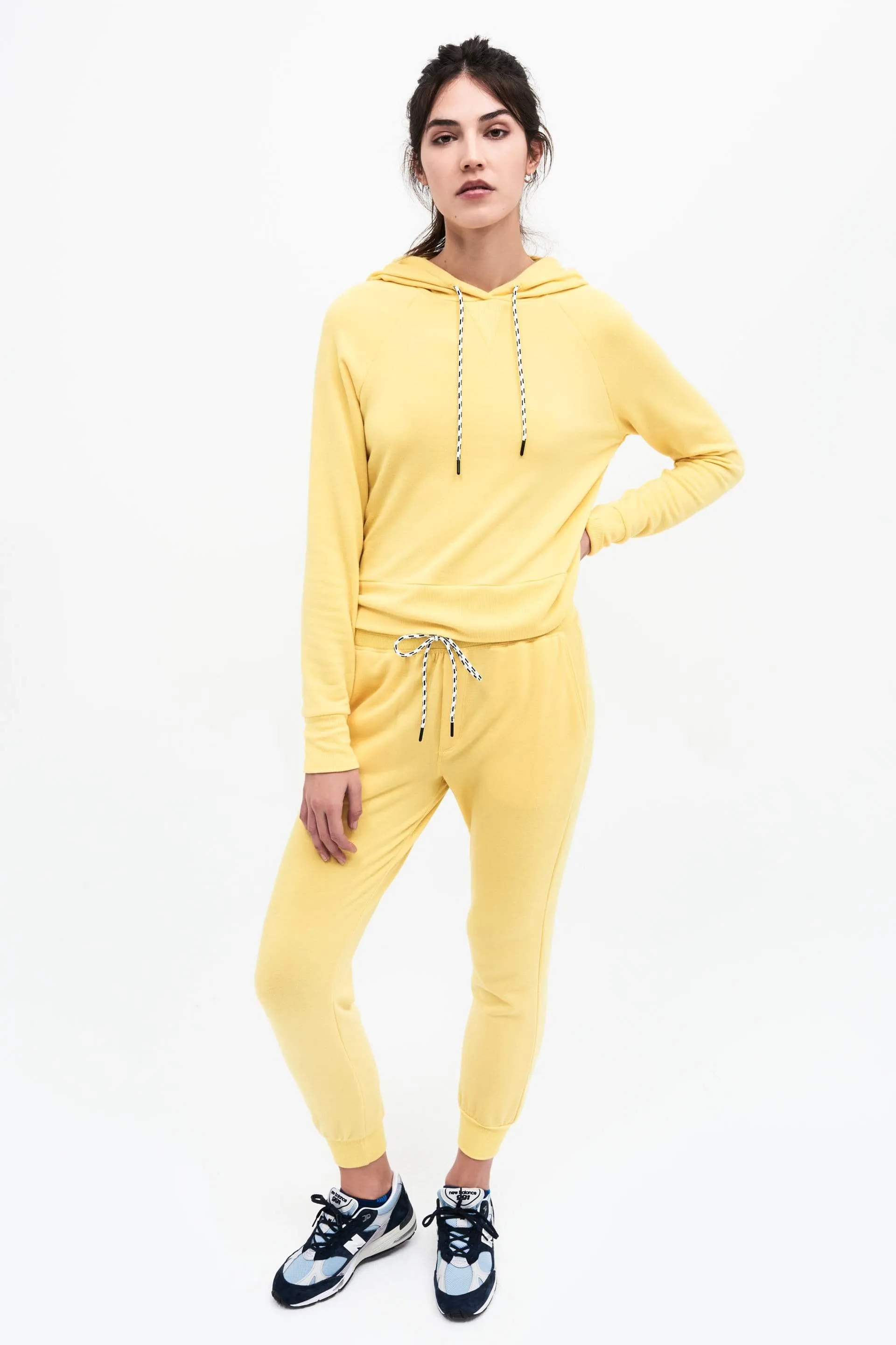 Norma Fleece Sweatpant, Sunshine