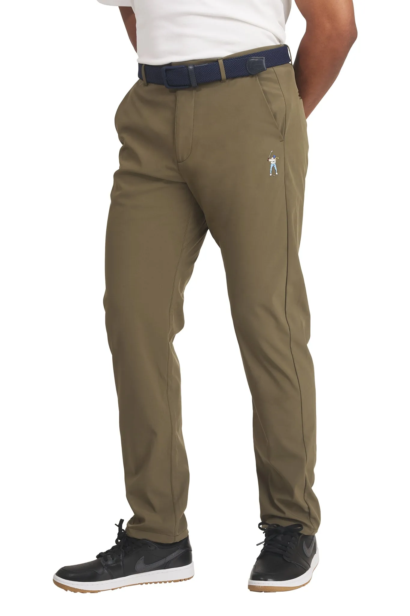 Olive Men's Thermal Tech Pant