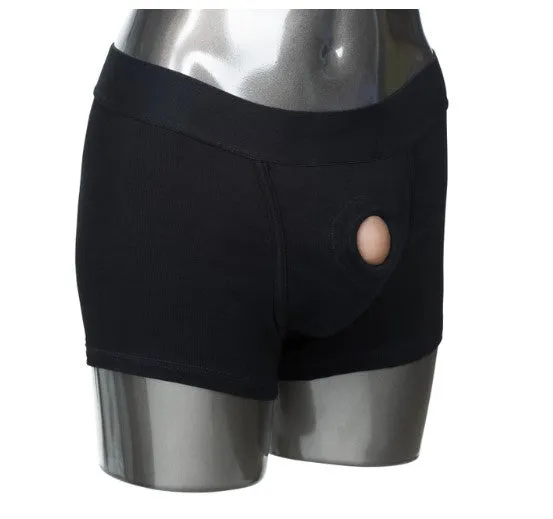 Packer Gear Boxer Brief - Medium/Large (Black)