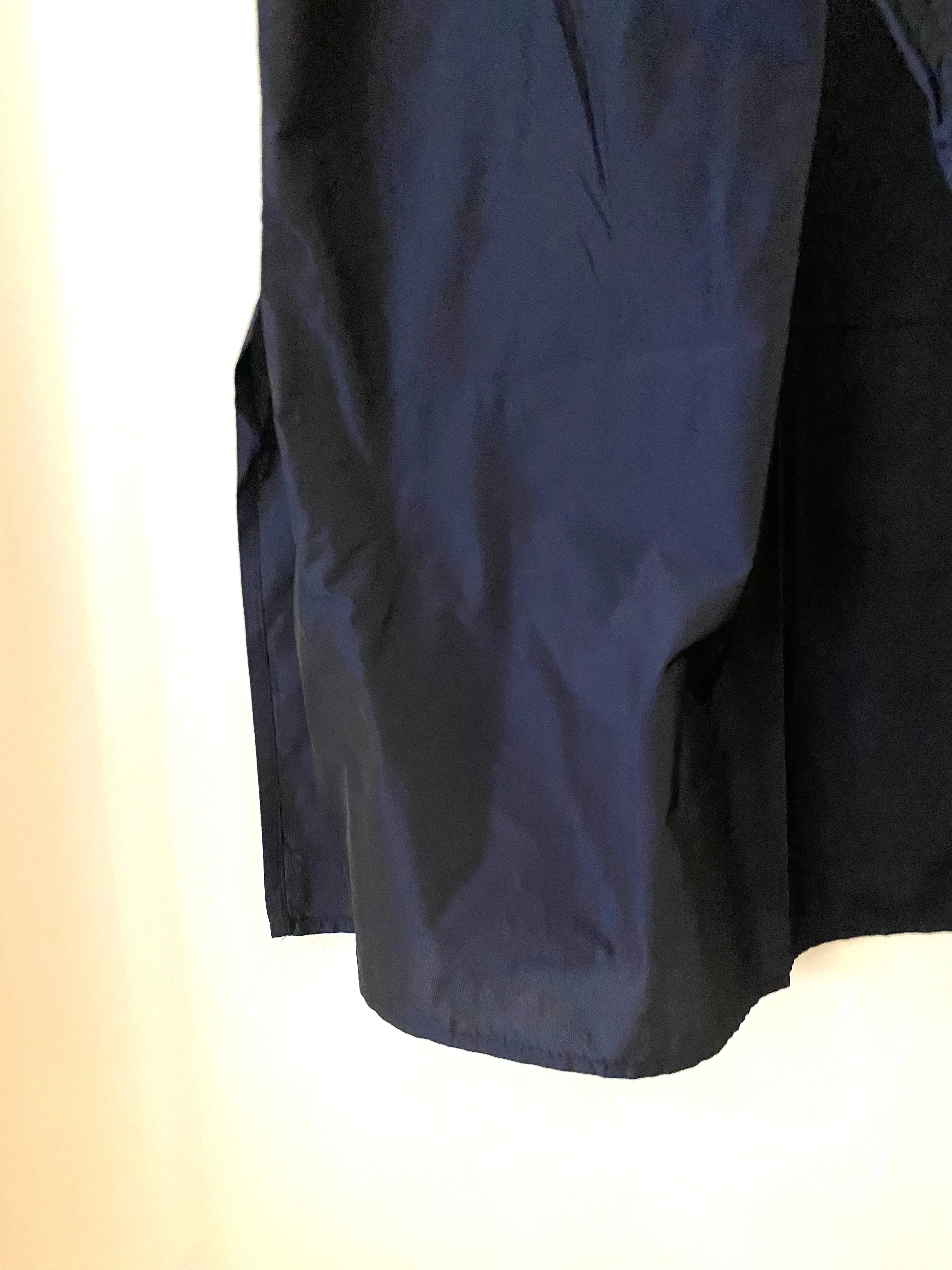 Peter O. Mahler Oversized Blouse Navy