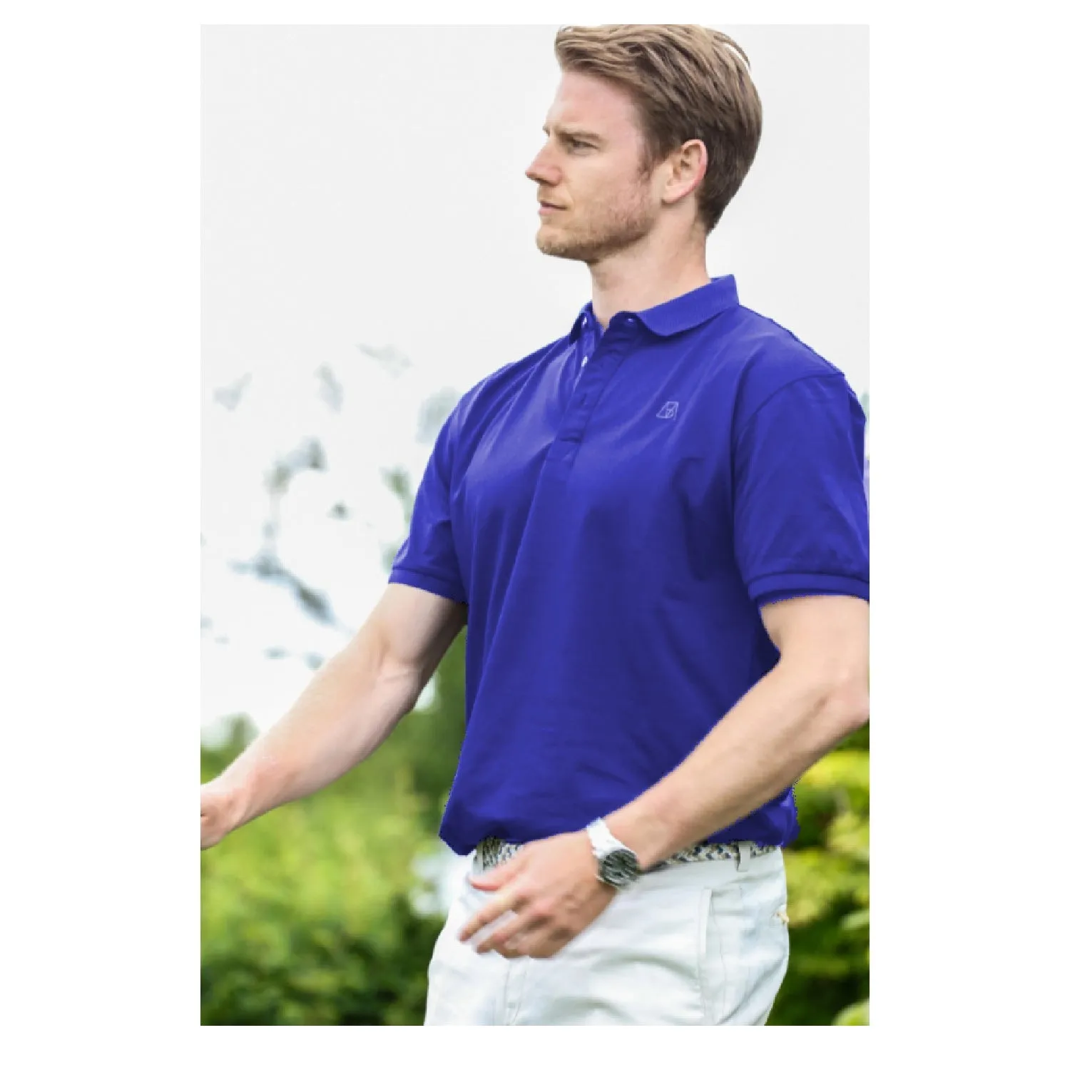 Plain Cotton Polo