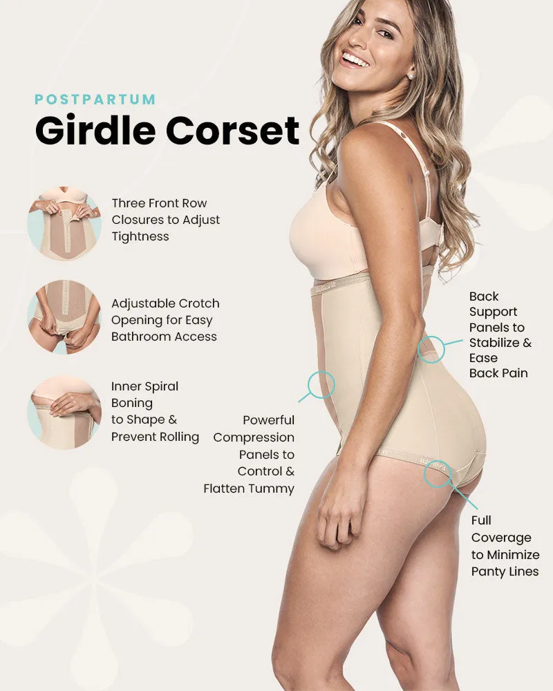 Postpartum Girdle Corset   Postpartum Bodysuit Corset