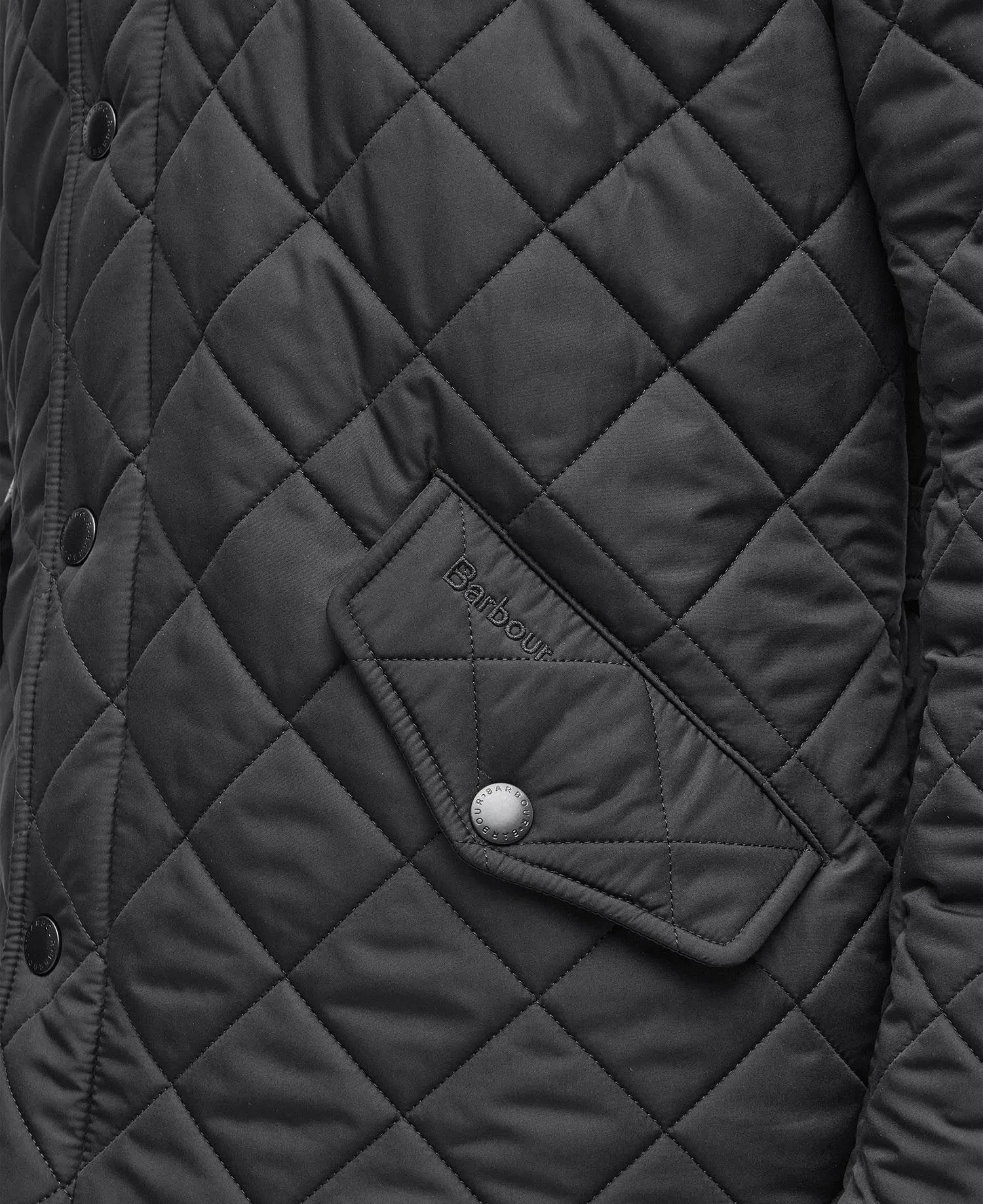 Powell Quilted Jacket - Black