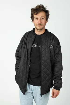 Quilted Jacket - Black