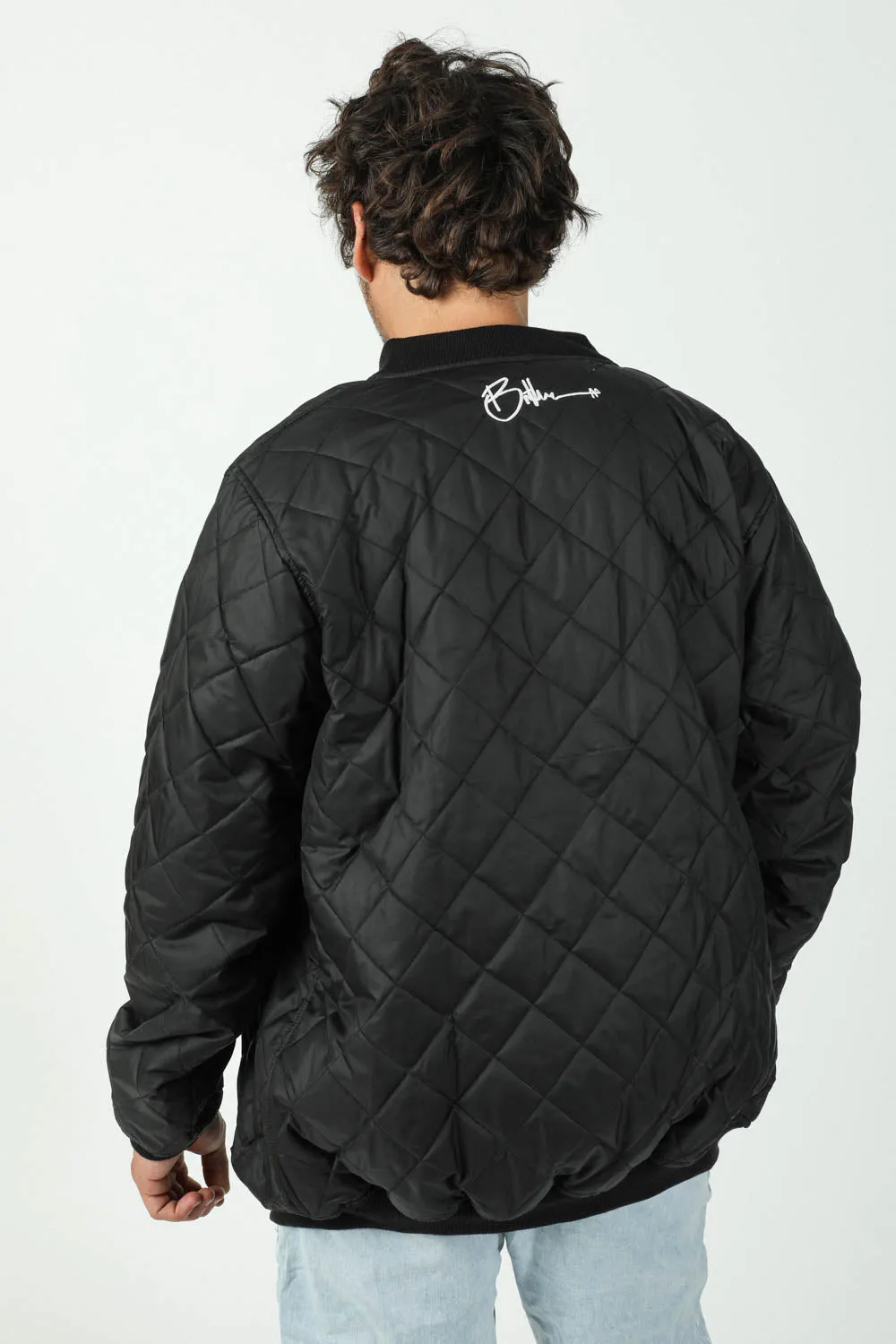 Quilted Jacket - Black