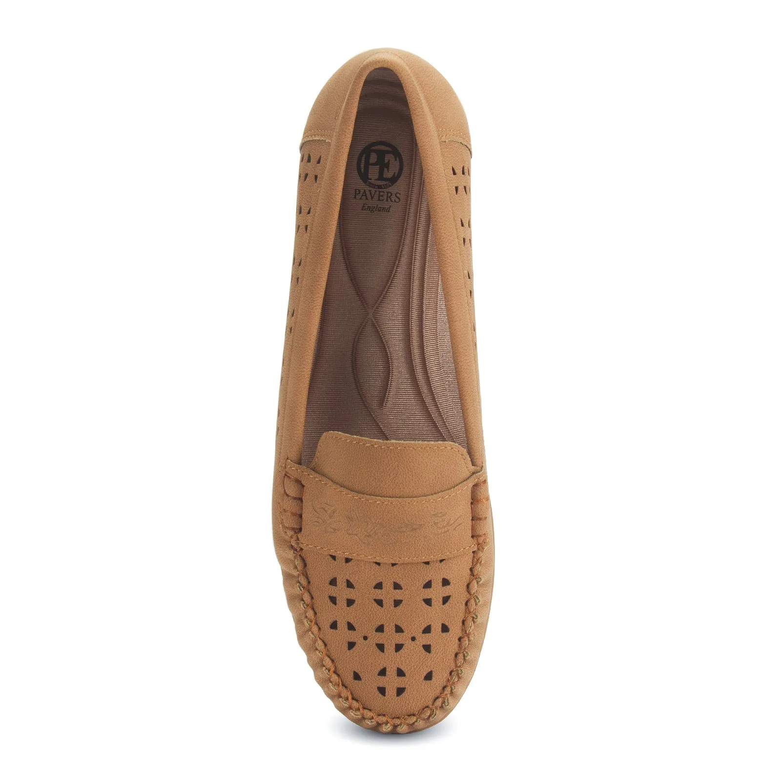 Quinn women's hollow perforated casual loafer