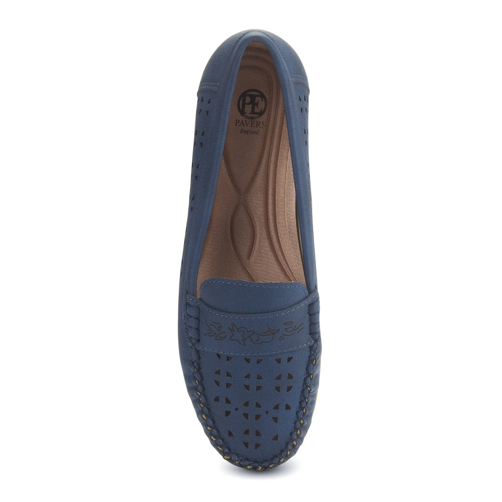 Quinn women's hollow perforated casual loafer