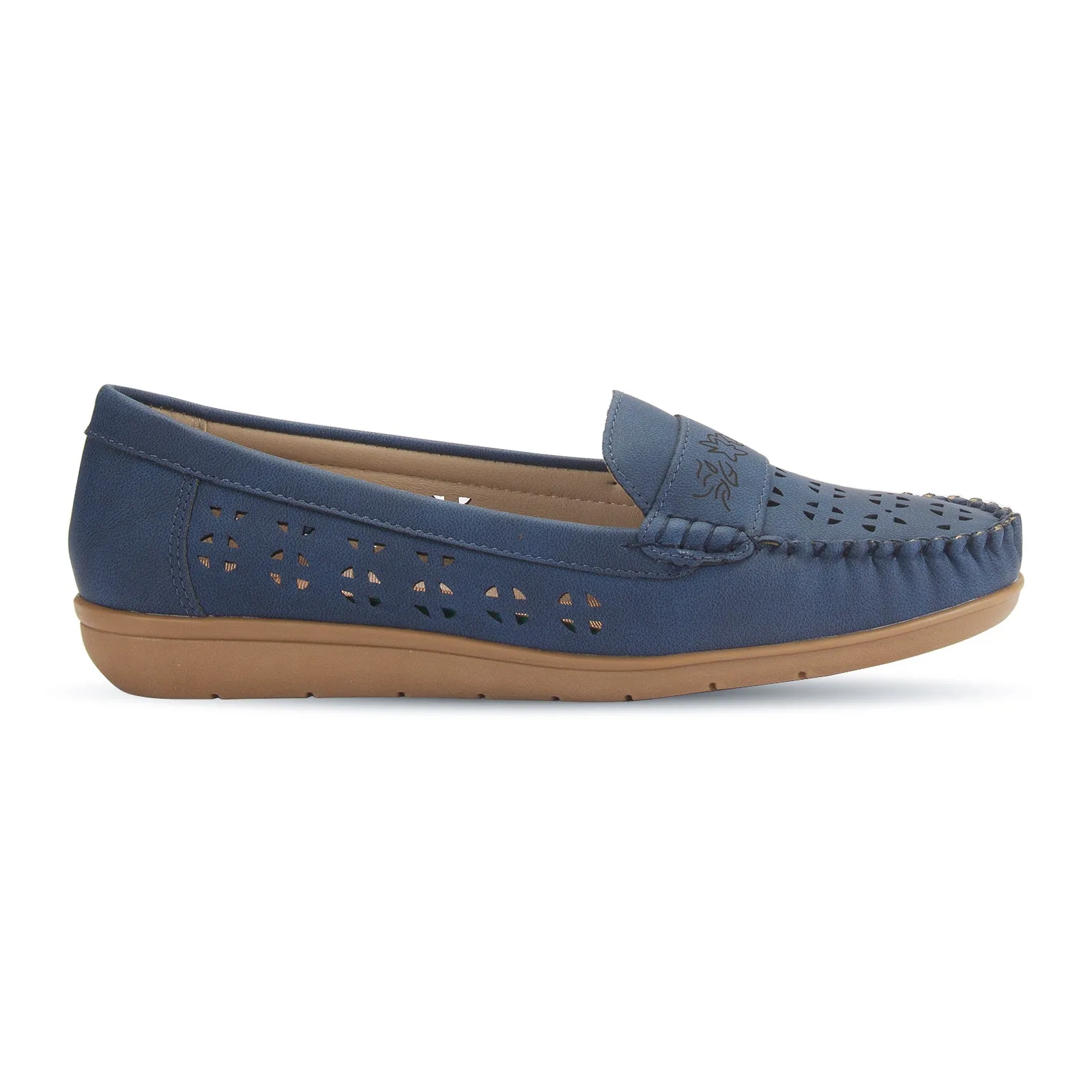 Quinn women's hollow perforated casual loafer